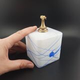 Kosta boda bertil vallinen glass oil lamp 1980s