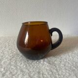 Tasse en verre soufflé
