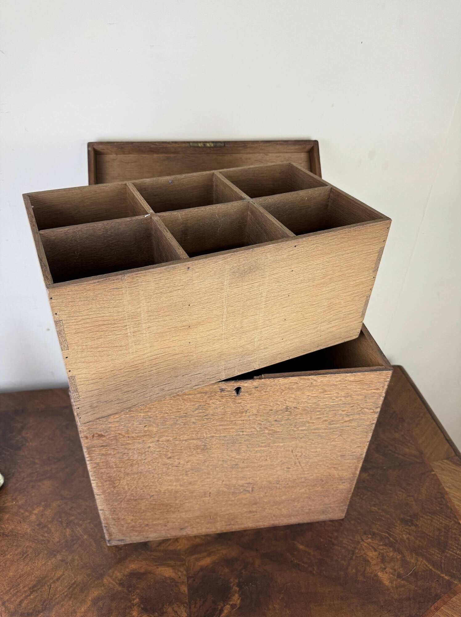 Scientific chest for storing instrumentation from the Napoleon III period