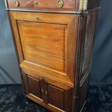 18th-century solid mahogany Louis XVI secretary