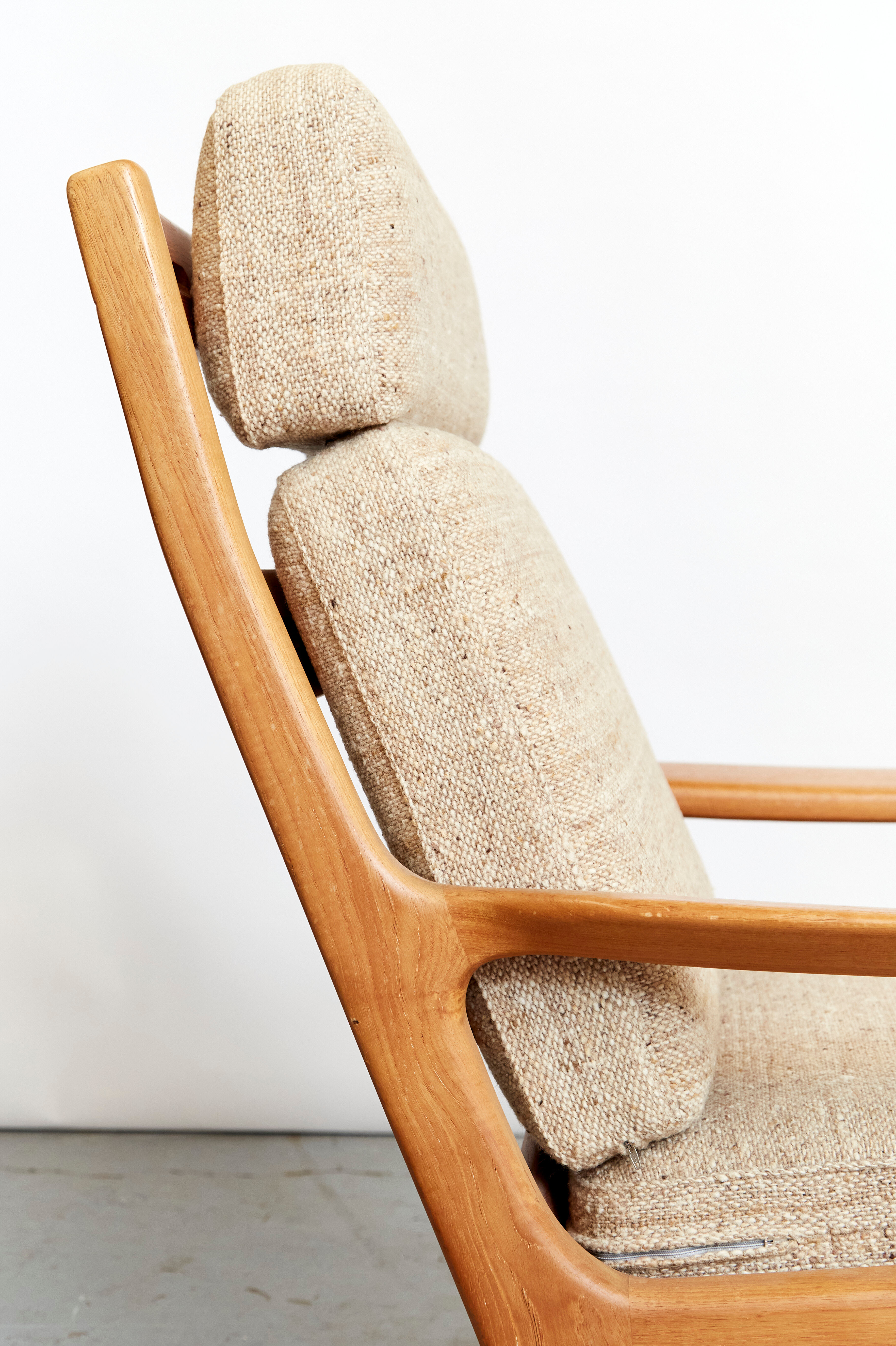 Juul Kristensen Highback Chair & Holstebro Ottoman