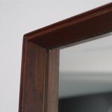 Vintage Scandinavian teak mirror 1960