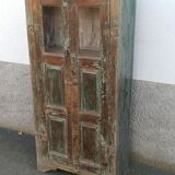Armoire ancienne vitrée en bois