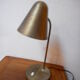 Hinged brass lamp