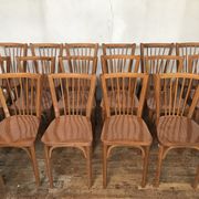 Rare series of 50 chairs Baumann fanett vintage design 1950 1960