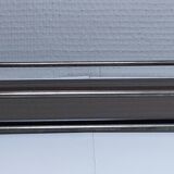 Wall shelf silver patina bronze glass early 20th century