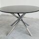 Postmodern dining table "Nodo" by Carlo Bartoli for Tisettanta.