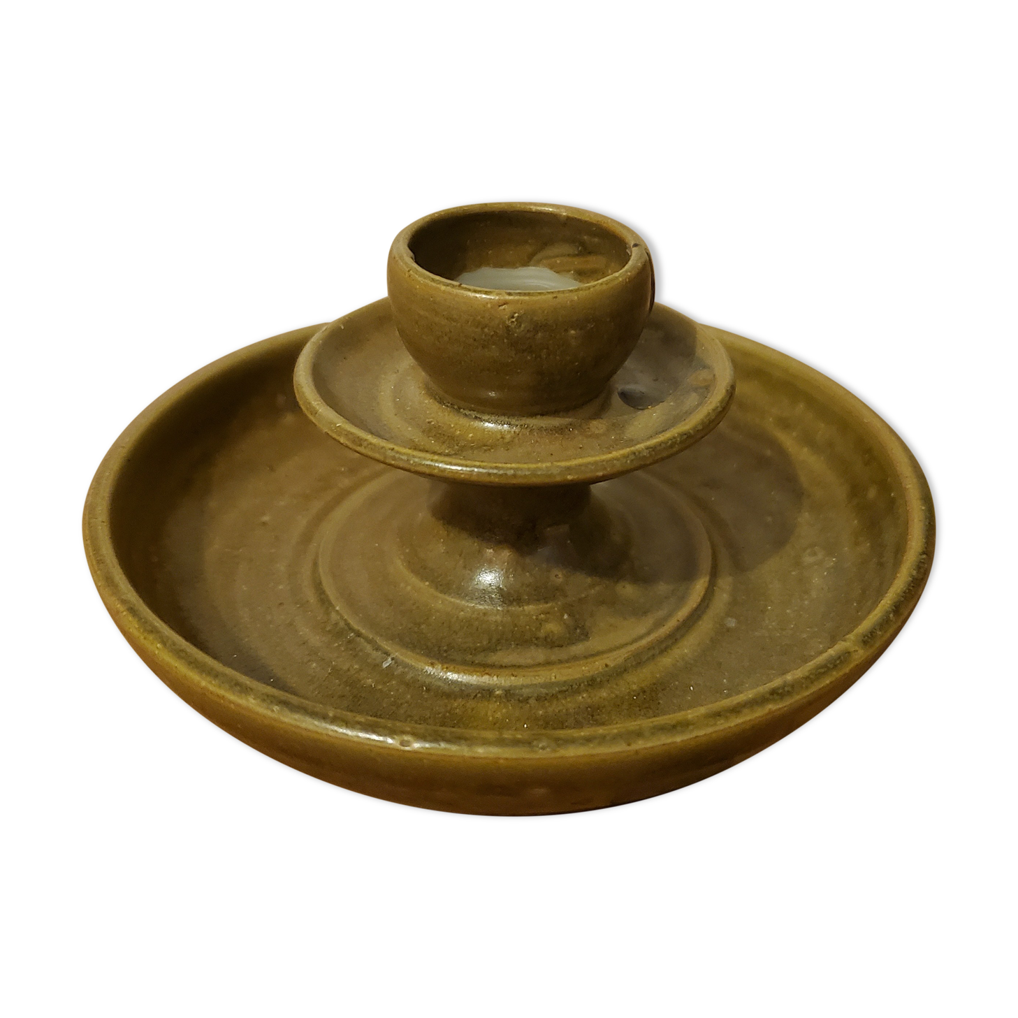 Sandstone candle holder