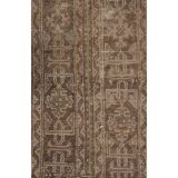 Vintage Turkish Oushak Rug Handwoven 53x560 cm