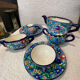 Longwy art deco chocolate service