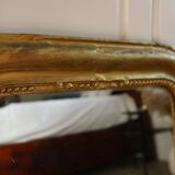 Miroir Louis Philippe feuille d'or