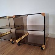 Paire de tables d'appoint italiennes, années 1970
