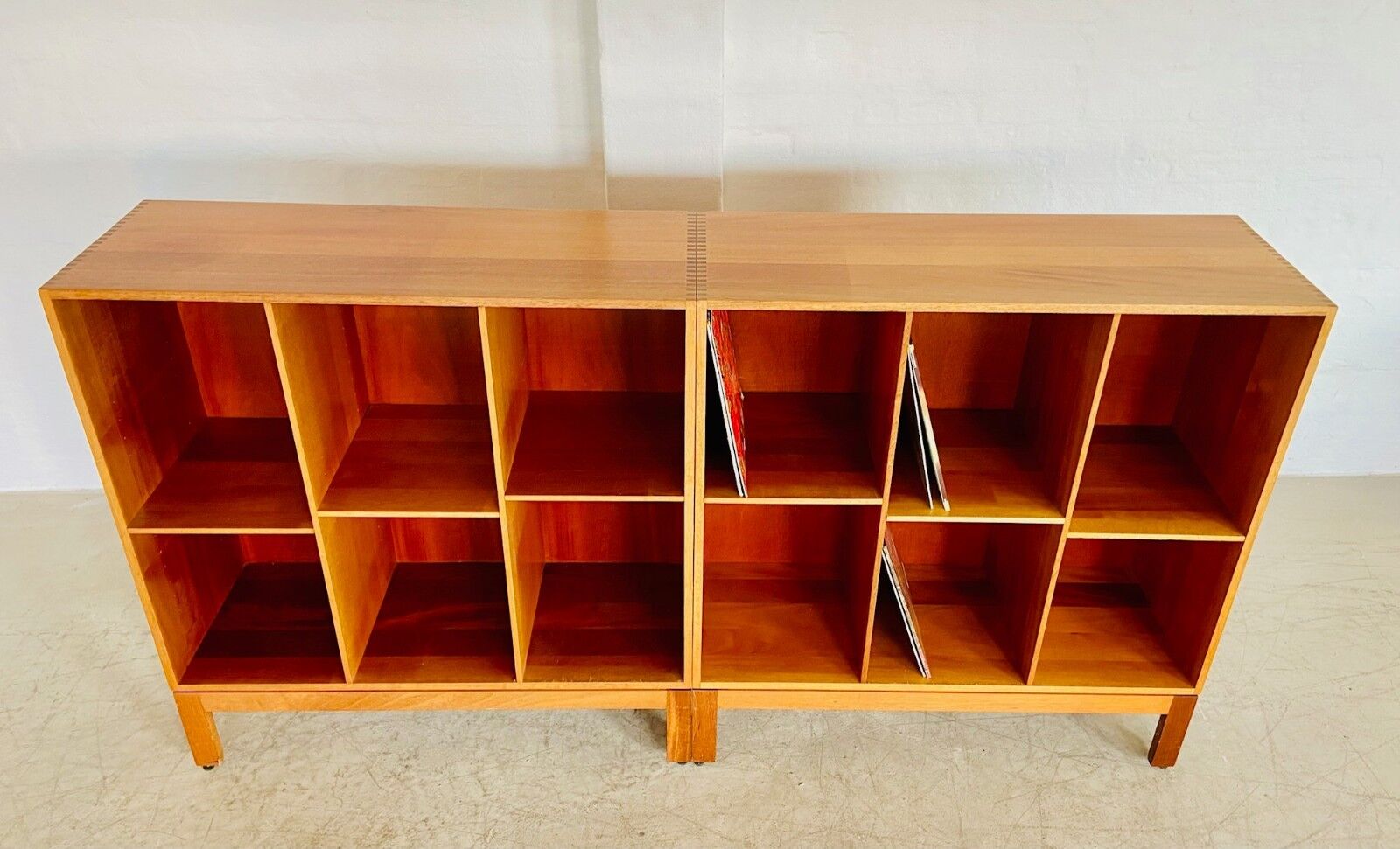 Danish retro bookcases by Christian Hvidt & Orla Mølgaard for Søborg Møbelfabrik