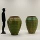 Ensemble de 2 grands vases toscans du début du XVIe siècle, Italie.