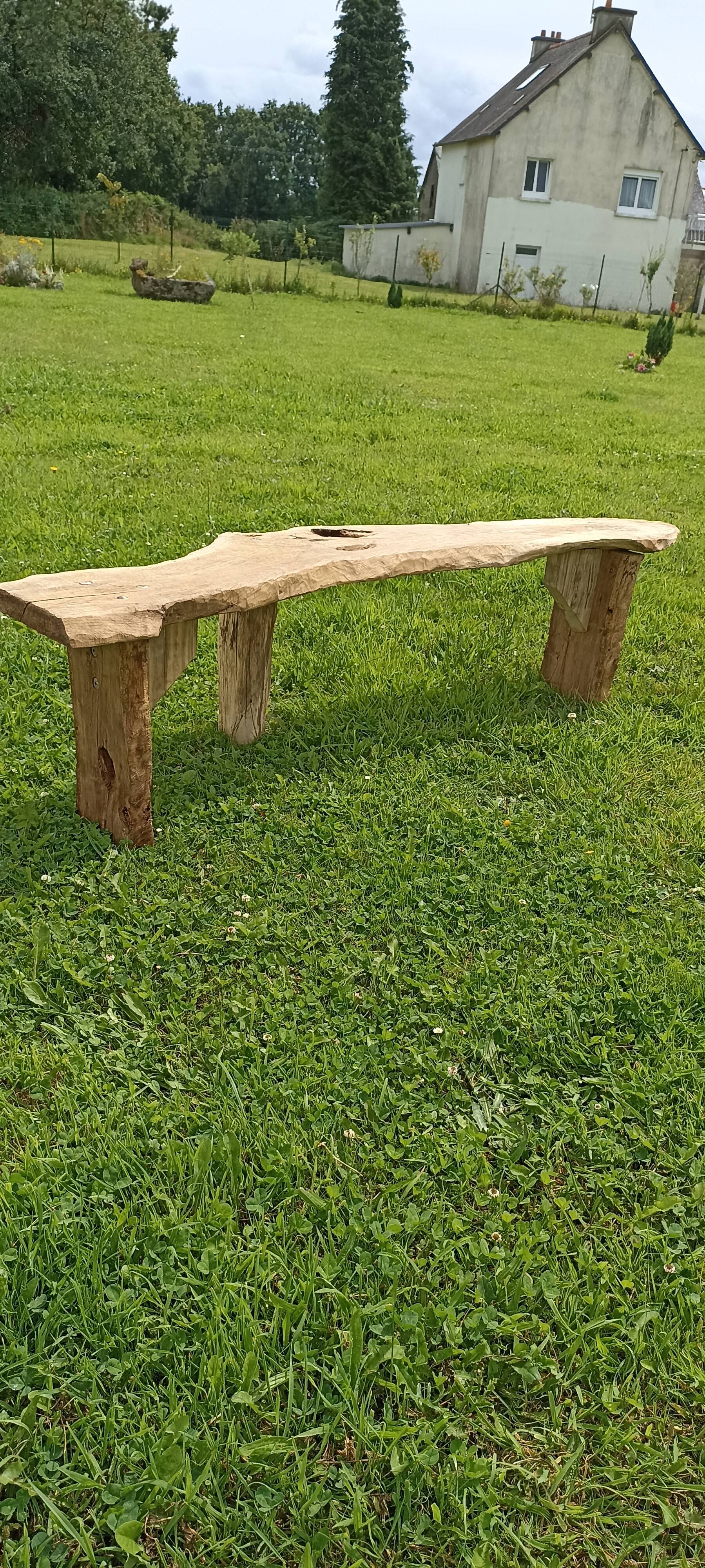 Banc en chêne