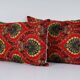 Set of 2 vintage Turkish cushion covers 41x56 cm