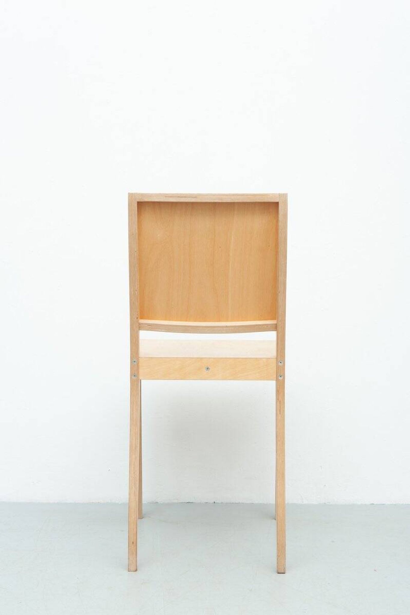 Chaise en contreplaqué par Jasper Morrison pour Vitra, années 1980.