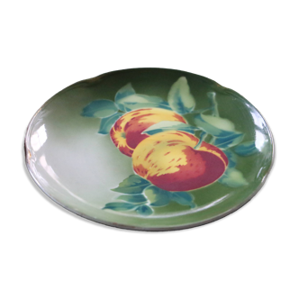 Assiette en faïence de Luneville