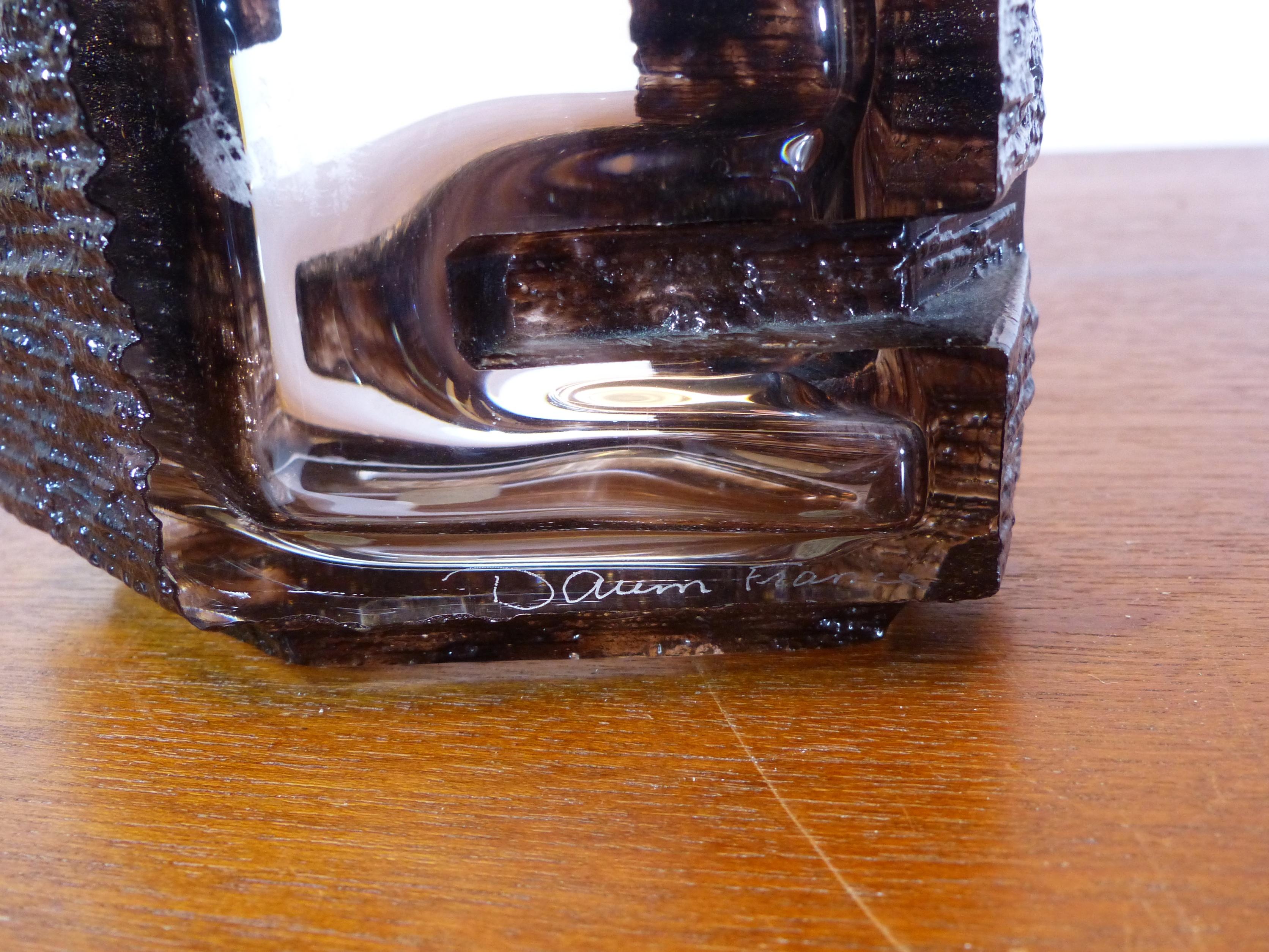 Crystal Daum Lamp by Cesar 1970