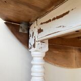Old table with flaps