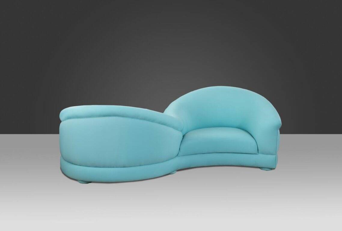 Toi et Moi sofa in jersey by Arpex International, Rome, Italy, 1970.