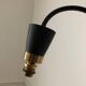 Tablet floor lamp and magazine holder with diabolo