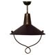 Modern brass ceiling light from the mid-century, 1950s, Italy.