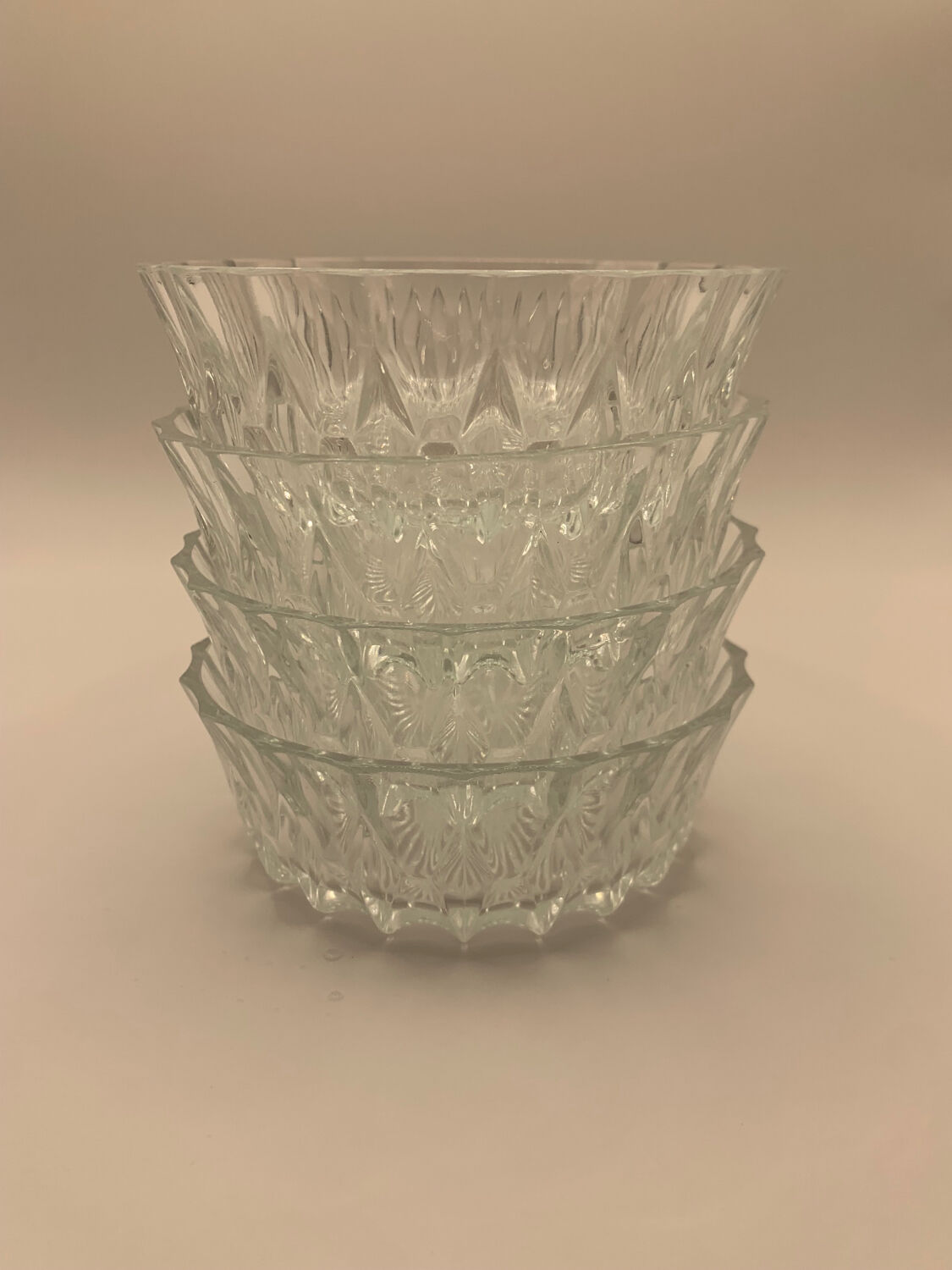 Small glass bowls