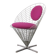 "K2" Cone chair in wire by Verner Panton / Plus Linje