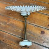 Opaline applique with lace swan neck from the 1930s