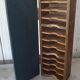 Old wooden binder box