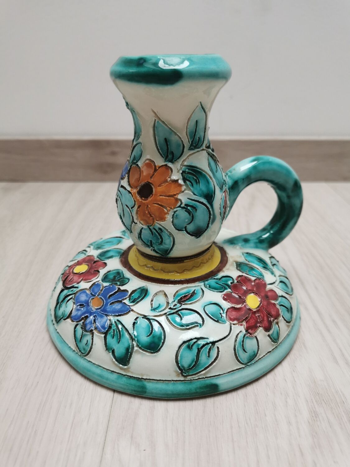 Cerart Monaco flower candlesticks