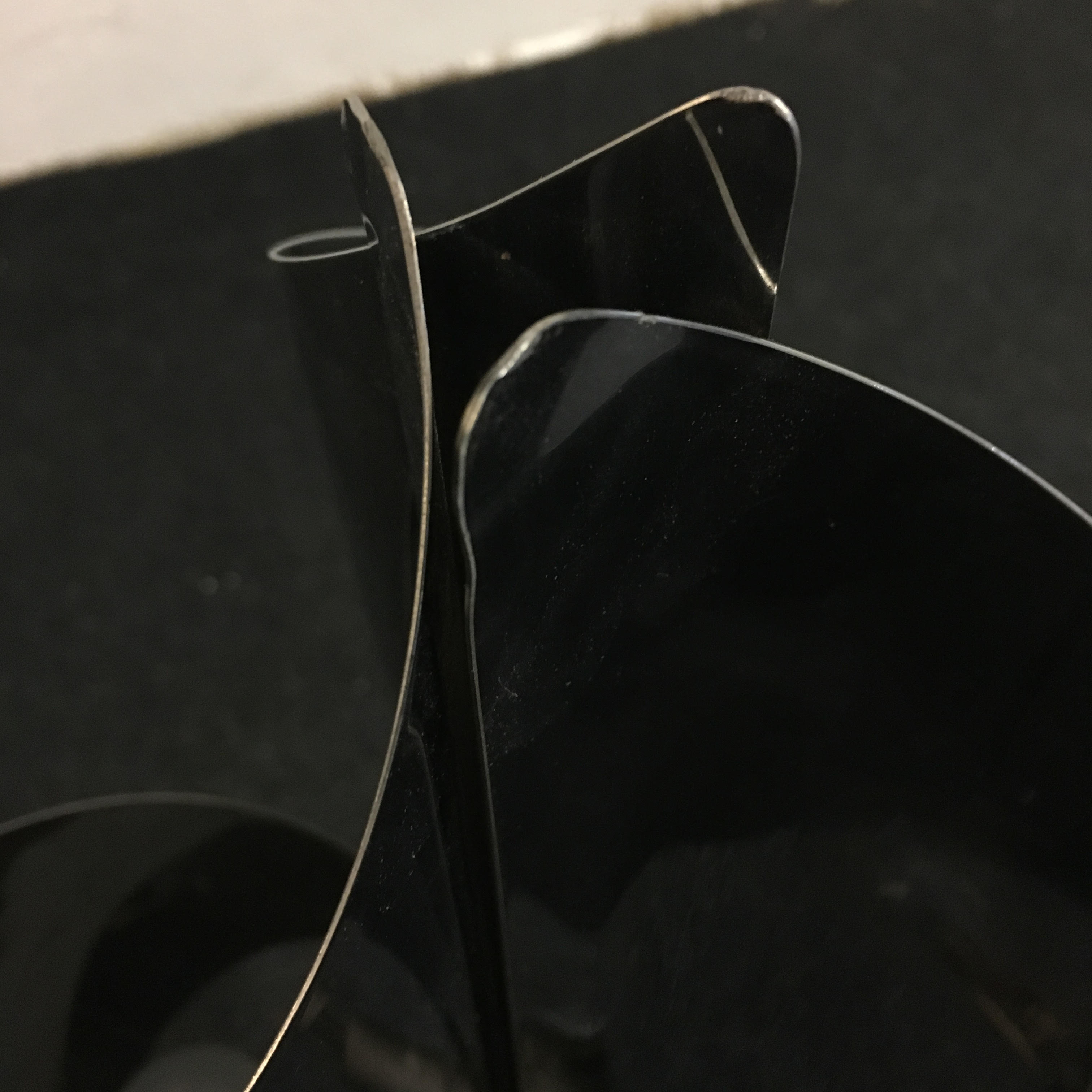 70s stainless steel lamp