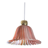 Pink flower suspension