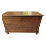 Late 19th century oak laundry chest