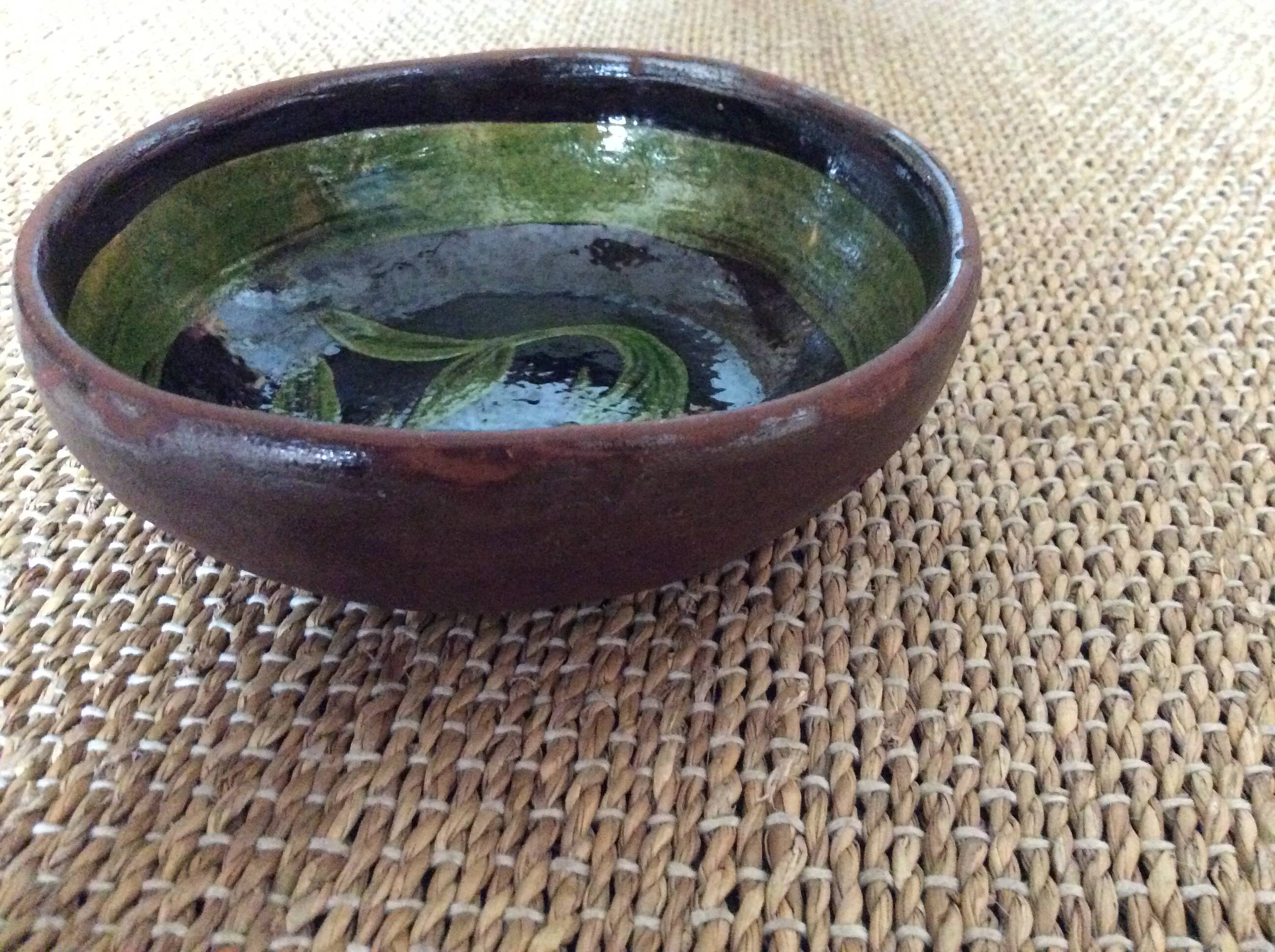 Mexican terracotta dish