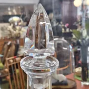 Crystal wine carafe