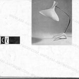 'Crowfoot' desk lamp by Karl-Heinz Kinsky