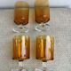 4 verres à pied