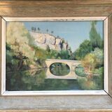 Provençal landscape painting