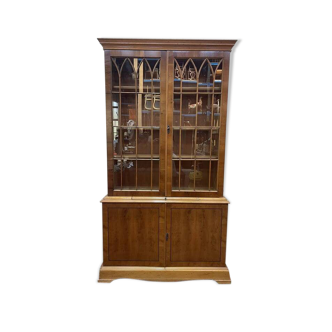 Bibliothèque - Buffet - Vitrine deux corps de style anglais