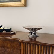 Centre de table argenté Art déco, France années 1930