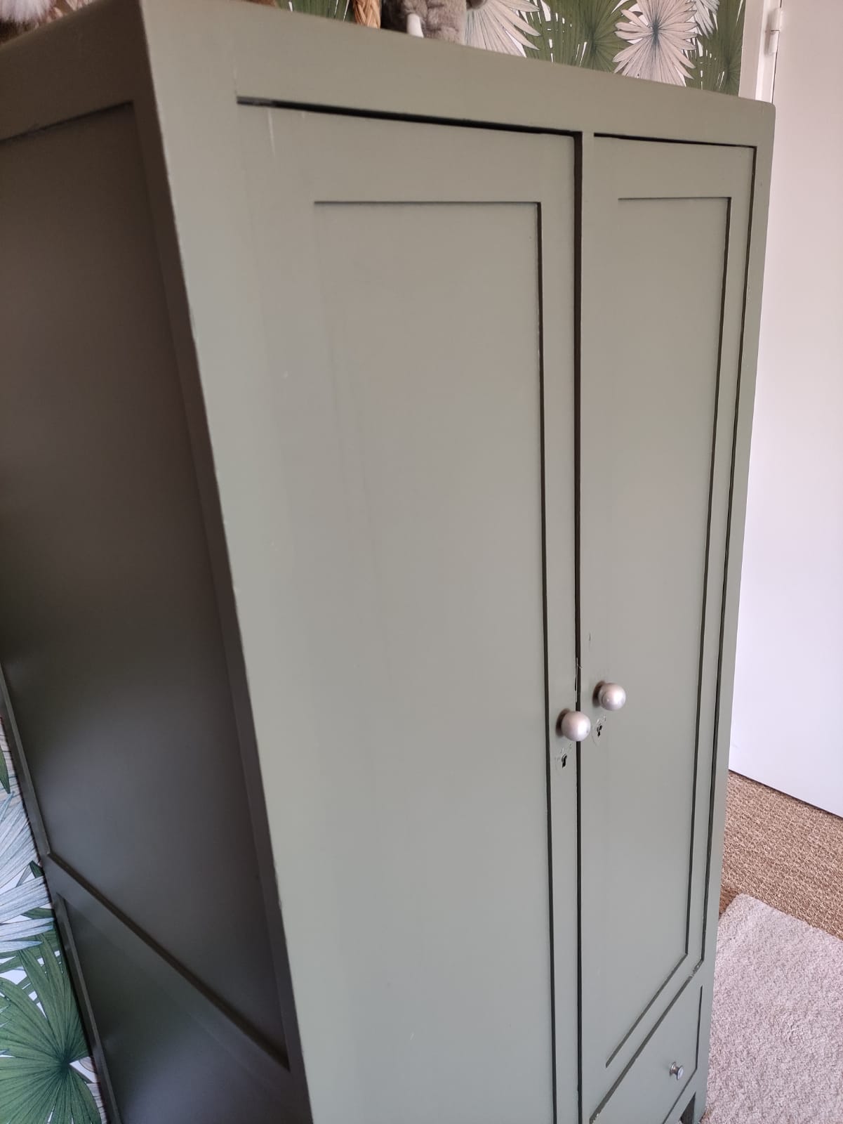Parisian art deco wardrobe restyled