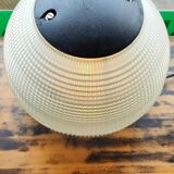 Old holophane ball industrial table lamp