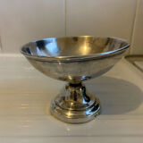 Vintage Christofle silver-plated compote bowl