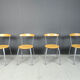Vintage postmodern Italian dining chairs, 1990s
