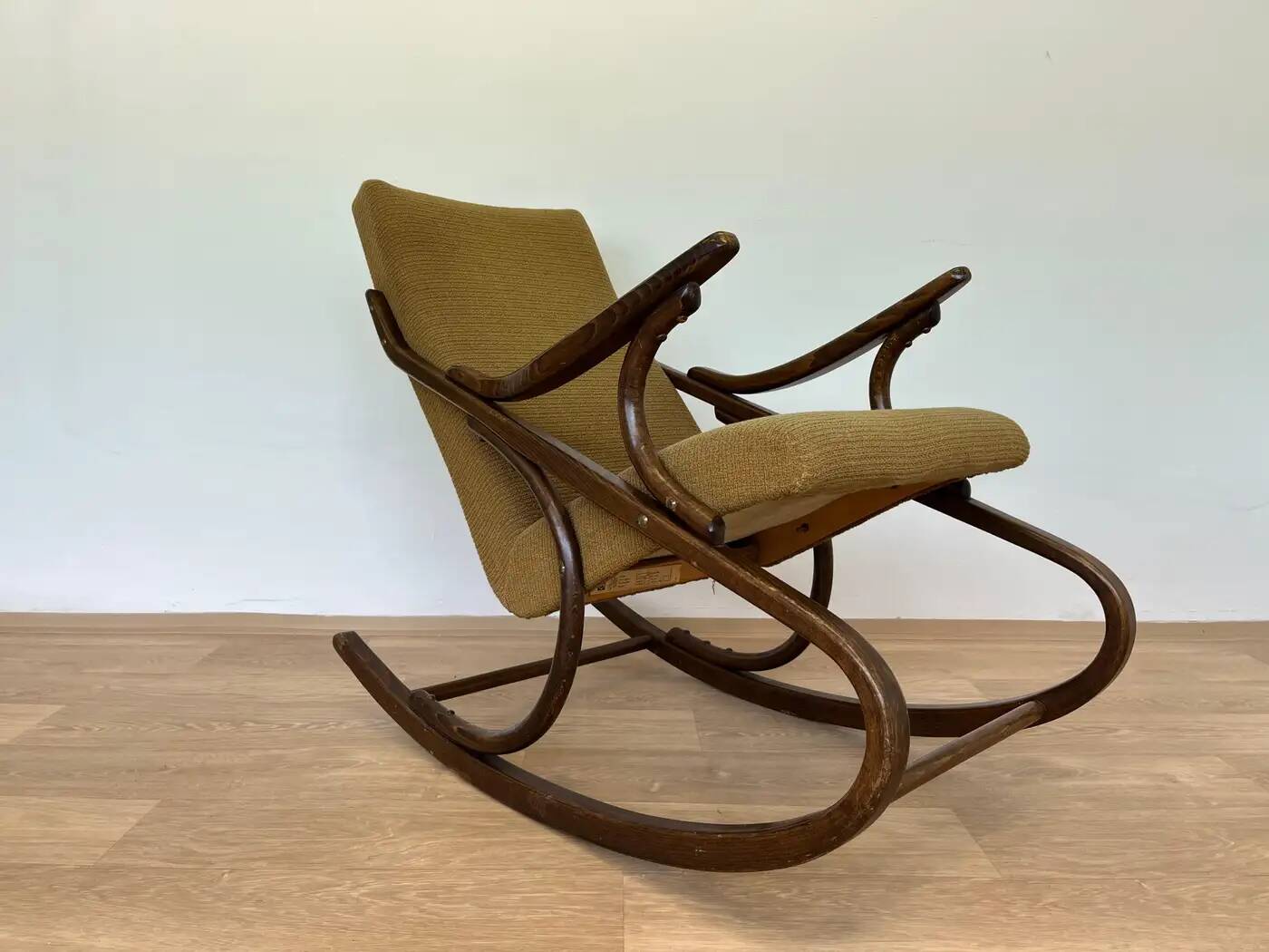 Midcentury design rocking chair by TON / Expo, 1958