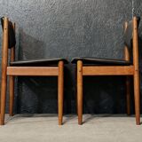 Set of 4 chairs France & Son model 197