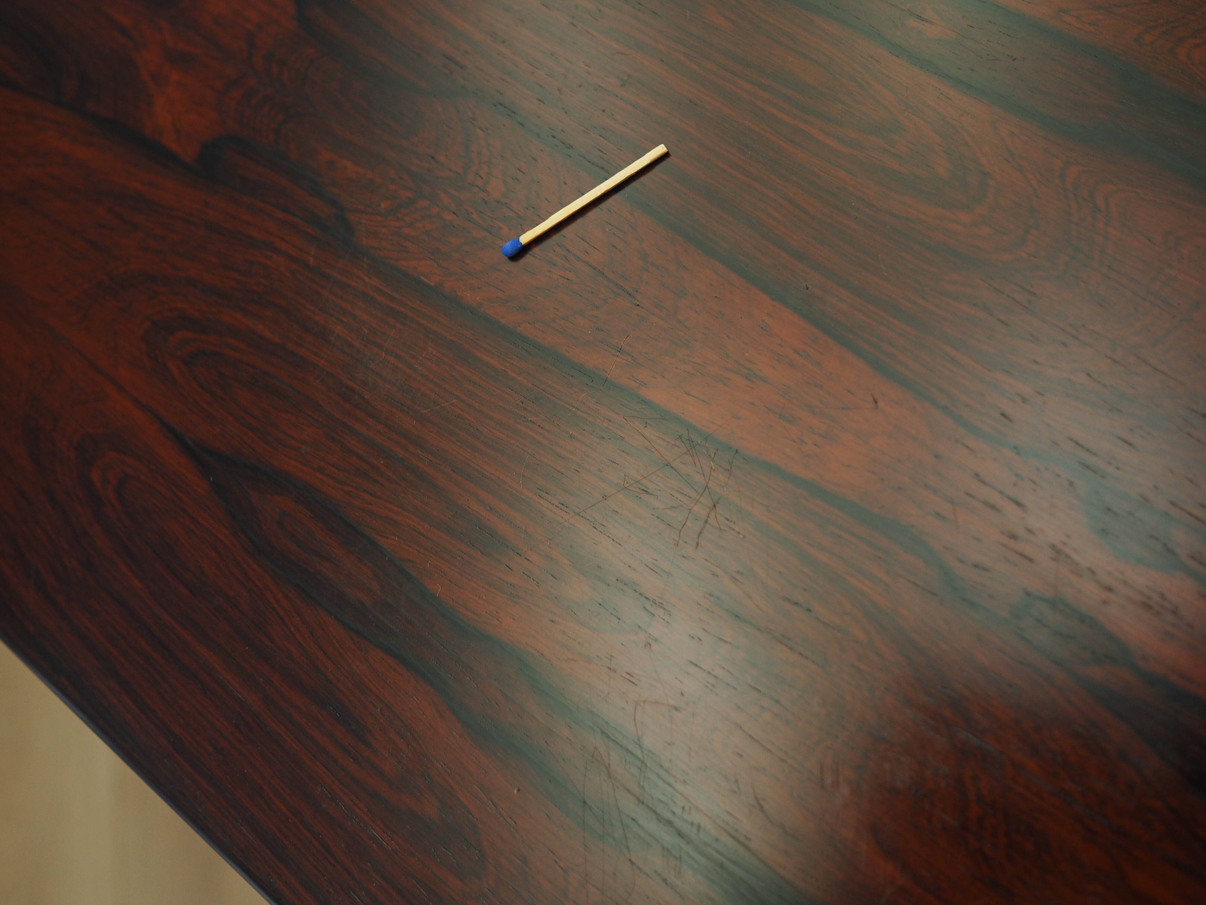 Rosewood desk, Danish design, 1970s, manufactured by Omann Jun