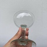 6 blown glasses / old cups